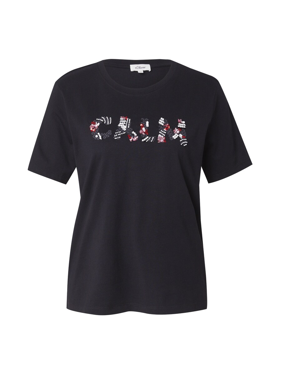 Рубашка s.Oliver, черный 
Рубашка s.Oliver, черный