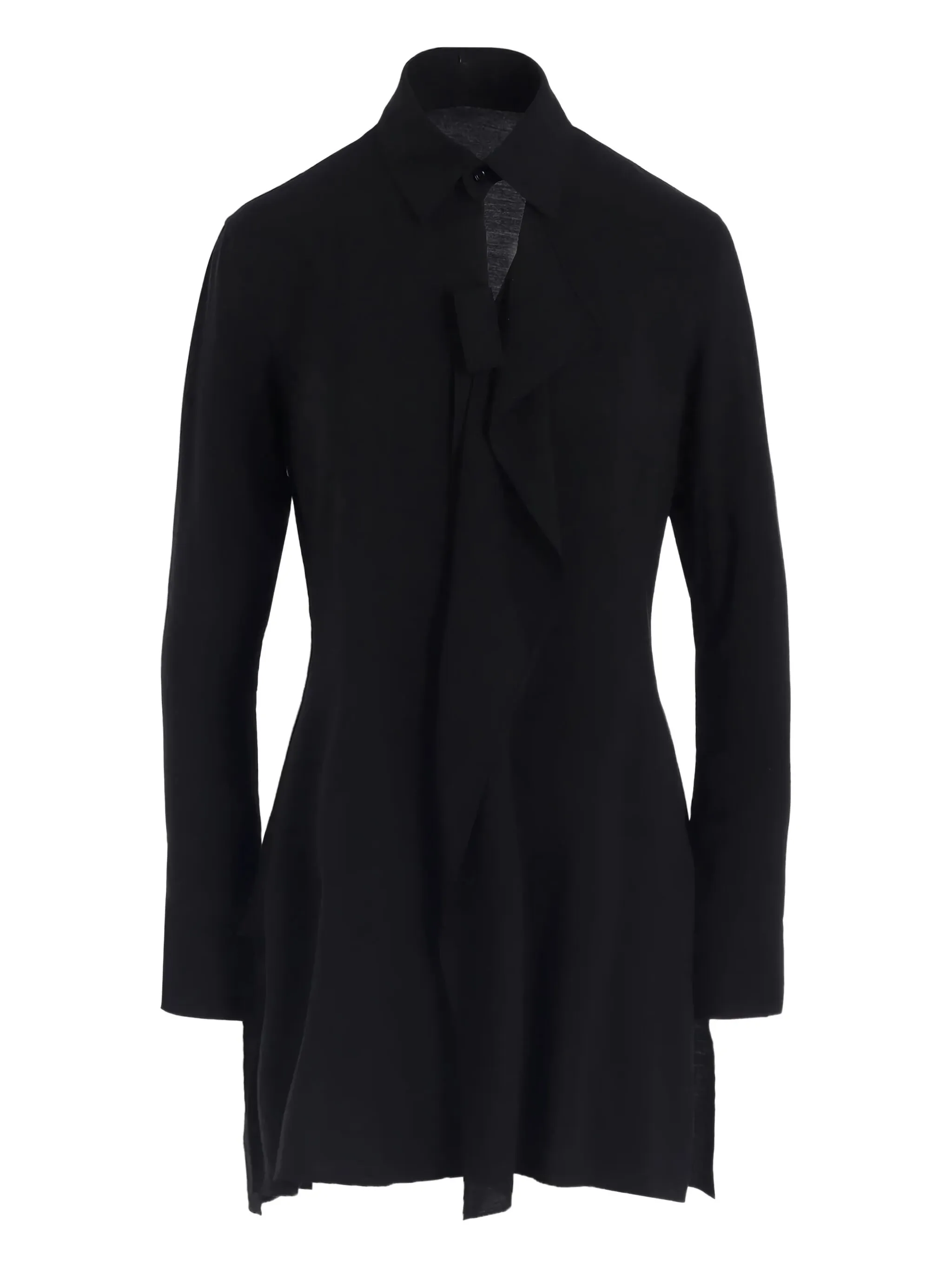 Блузка с завязывающимся вырезом Y'S, черный
Блузка с завязывающимся вырезом Y'S, черный