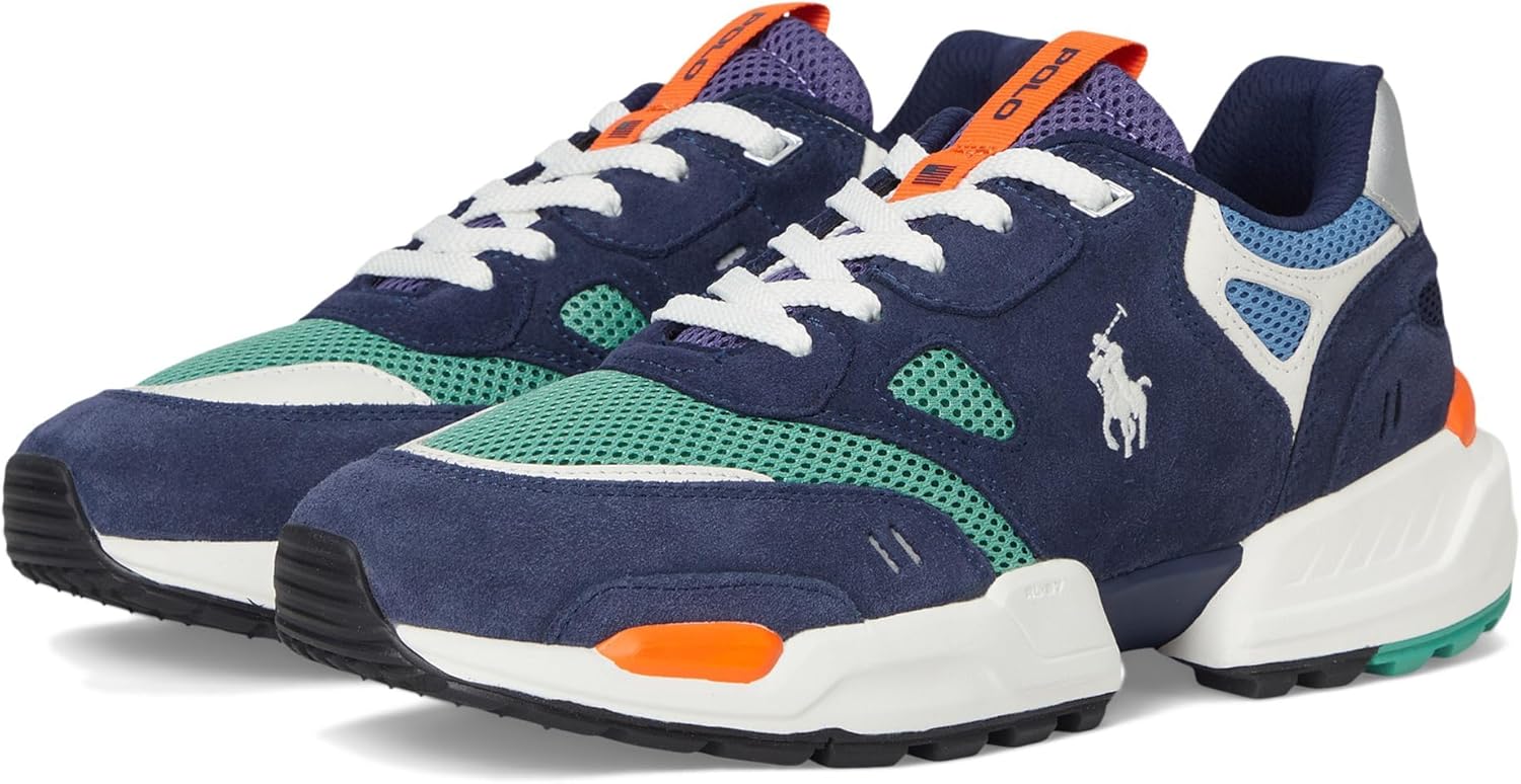 Мужские кроссовки Polo Ralph Lauren из замши и сетки, Head of Charles Color-block
Мужские кроссовки Polo Ralph Lauren из замши и сетки, Head of Charles Color-block