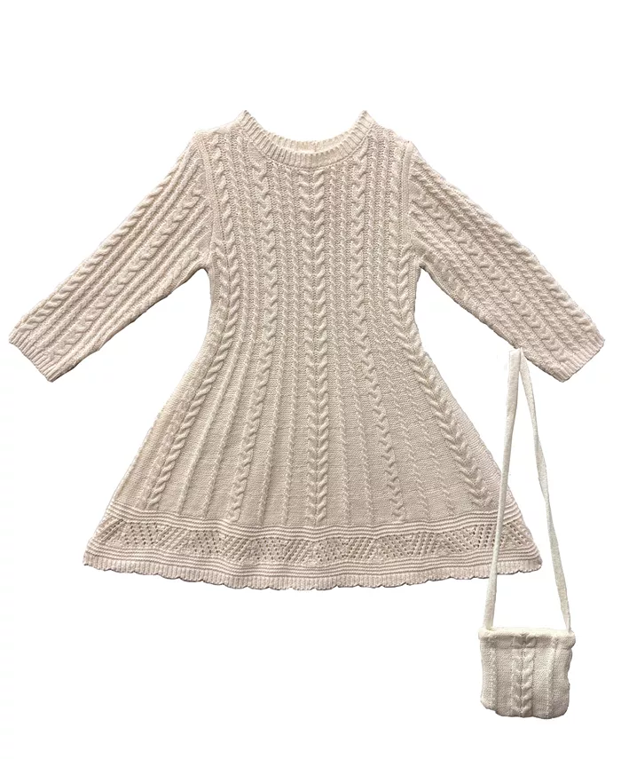 Тоддлер платье-свитер с кабельным узором и расклешенным силуэтом Blueberi Boulevard
Тоддлер платье-свитер с кабельным узором и расклешенным силуэтом Blueberi Boulevard