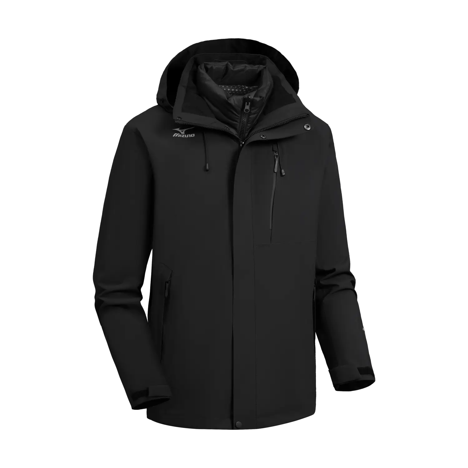 Универсальная горная ветровка для походов Mizuno, черный
Универсальная горная ветровка для походов Mizuno, черный