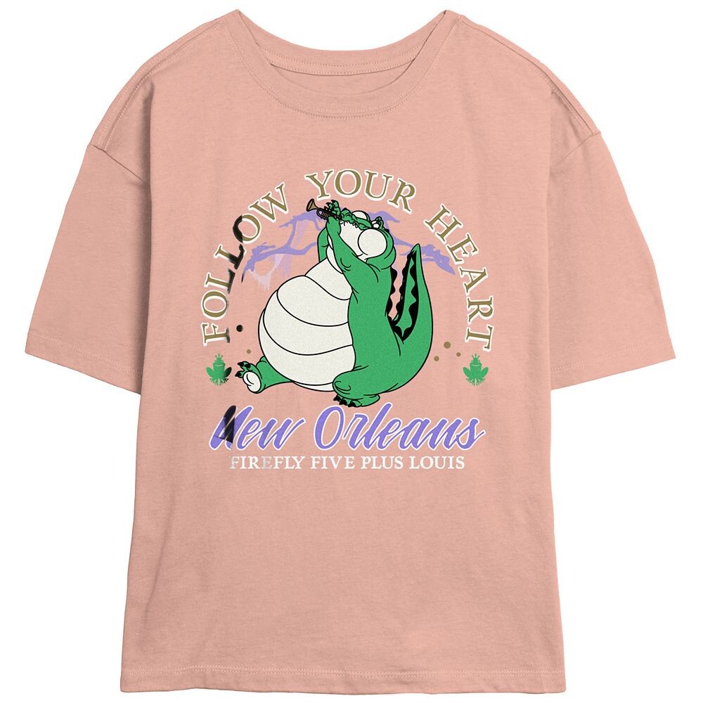 Футболка Disney's The Princess And The Frog Follow Your Heart с рисунком скиммера для детей, цвет Blush
Футболка Disney's The Princess And The Frog Follow Your Heart с рисунком скиммера для детей, цвет Blush