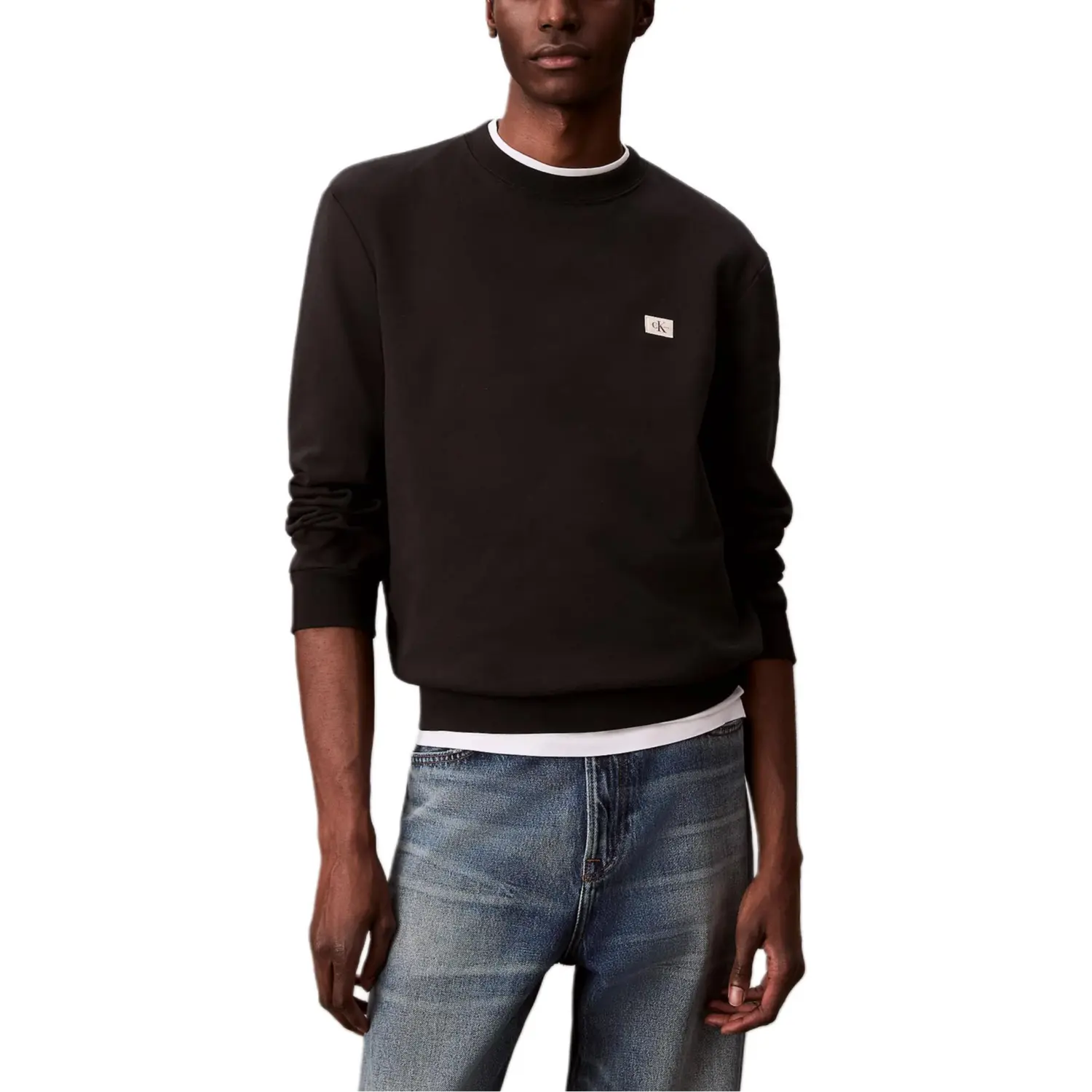 Свитшот с логотипом на груди Calvin Klein, черный
Свитшот с логотипом на груди Calvin Klein, черный