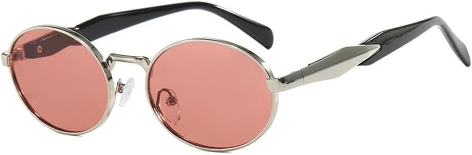 Ретро круглые металлические солнцезащитные очки для женщин и мужчин, модные солнцезащитные очки с леопардовым принтом, стильные очки с защитой от УФ-излучения UV400 HYYZZC, Sliver Orange Red
Ретро круглые металлические солнцезащитные очки для женщин и мужчин, модные солнцезащитные очки с леопардовым принтом, стильные очки с защитой от УФ-излучения UV400 HYYZZC, Sliver Orange Red