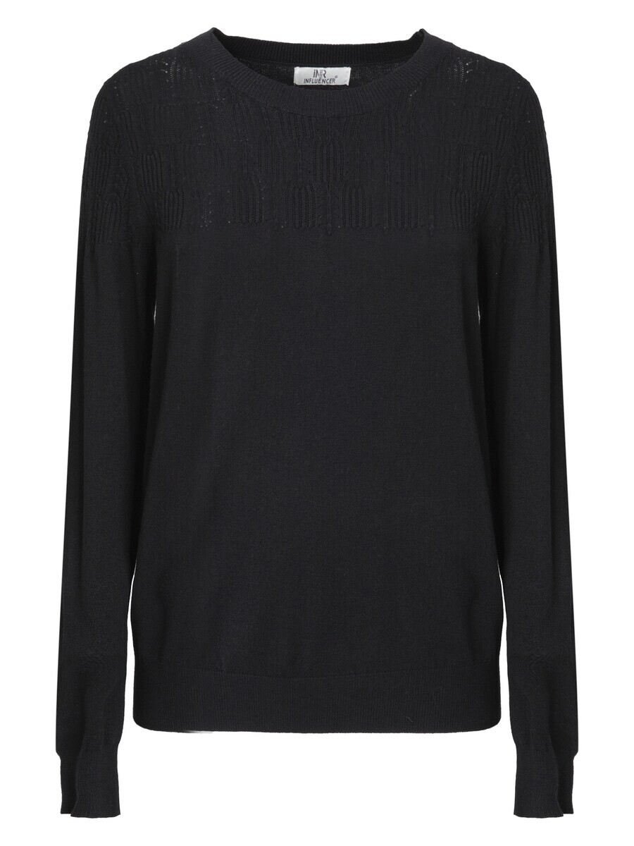 Тонкий вязаный свитер Influencer Sweater, черный
Тонкий вязаный свитер Influencer Sweater, черный