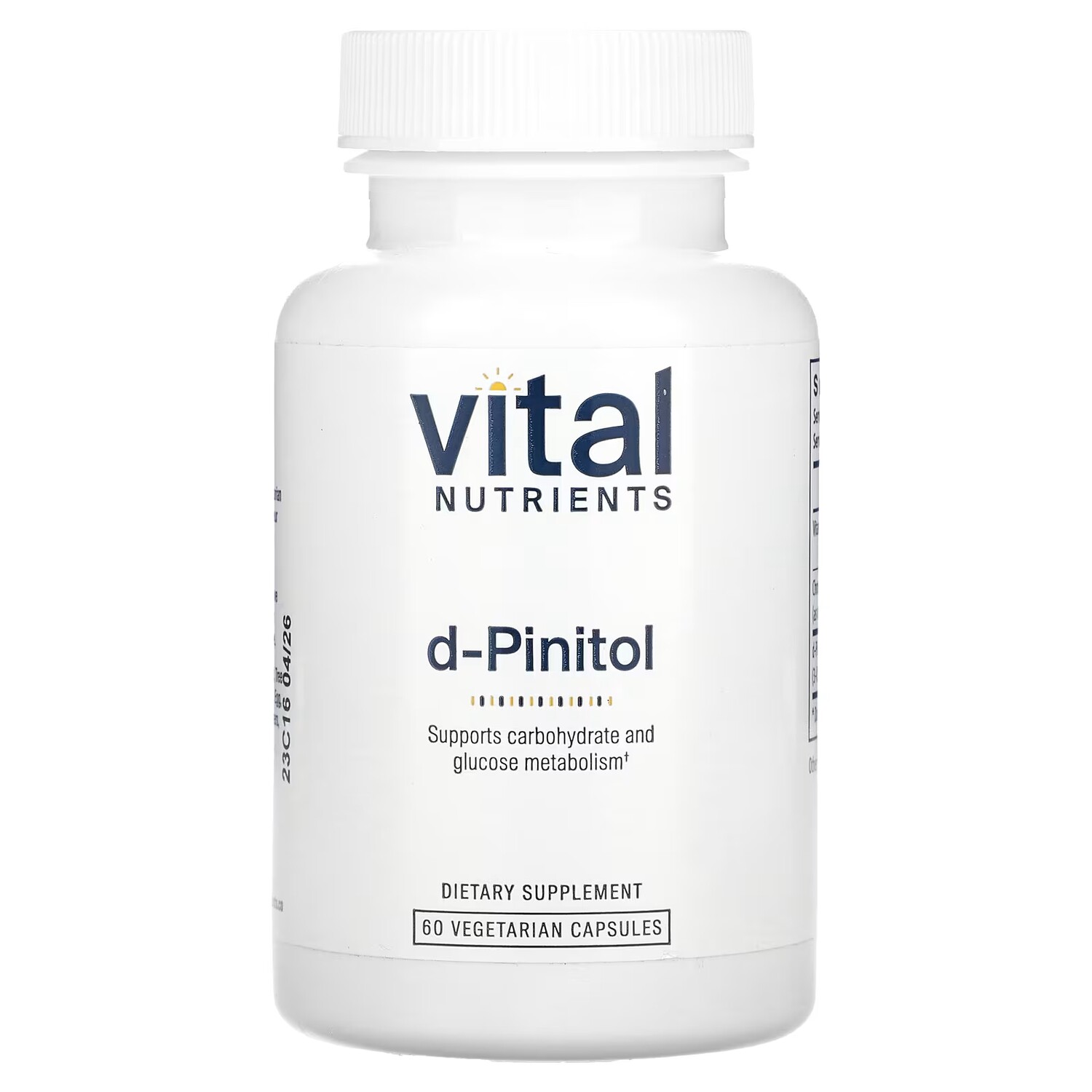 D-пинитол Vital Nutrients, 60 капсул
D-пинитол Vital Nutrients, 60 капсул