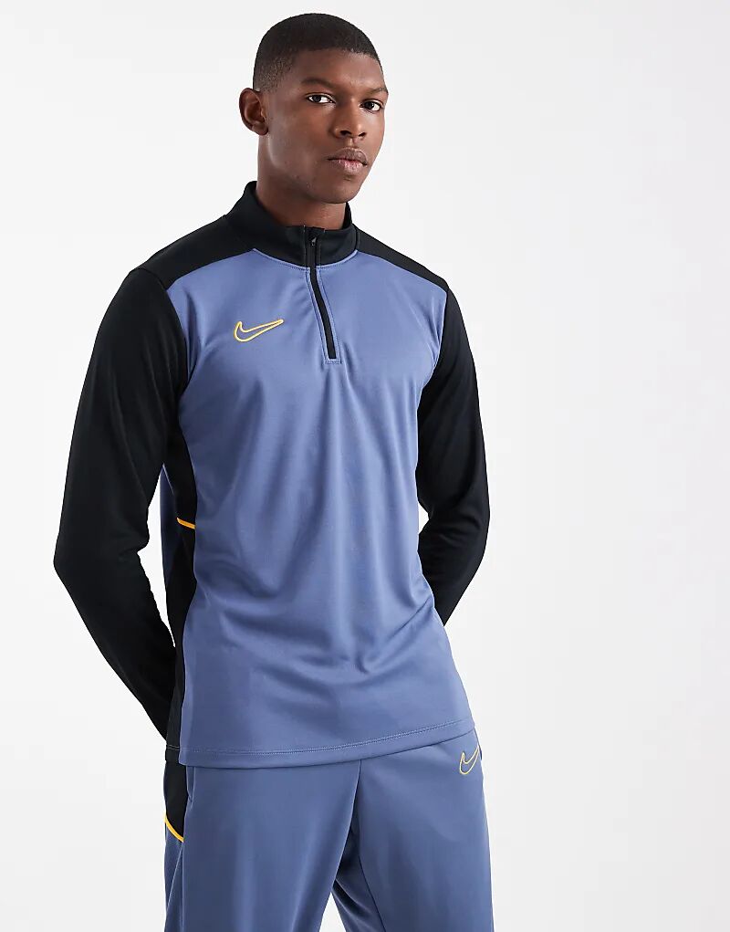 Футболка Nike Football Academy 25 Dri-FIT с застежкой-молнией 1/4 синего цвета
Футболка Nike Football Academy 25 Dri-FIT с застежкой-молнией 1/4 синего цвета