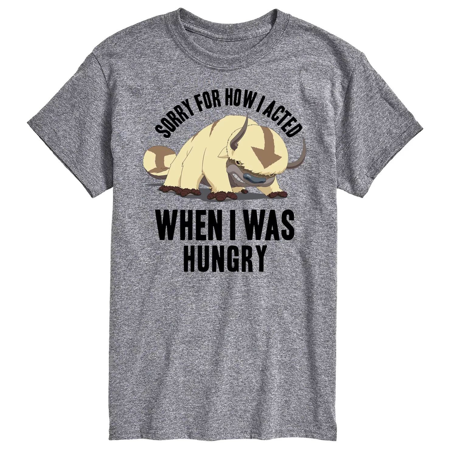 Футболка с изображением Big & Tall Avatar The Last Airbender Appa Извините Nickelodeon, серый
Футболка с изображением Big & Tall Avatar The Last Airbender Appa Извините Nickelodeon, серый