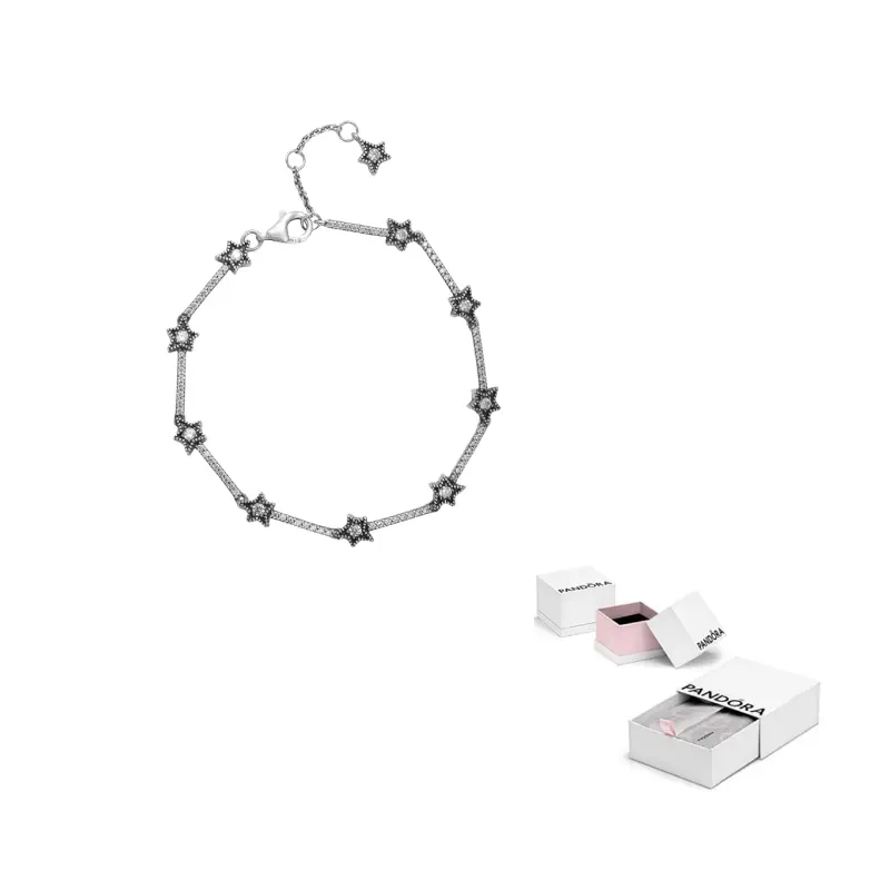 Pandora Женский браслет Celestial Stars Silver
Pandora Женский браслет Celestial Stars Silver