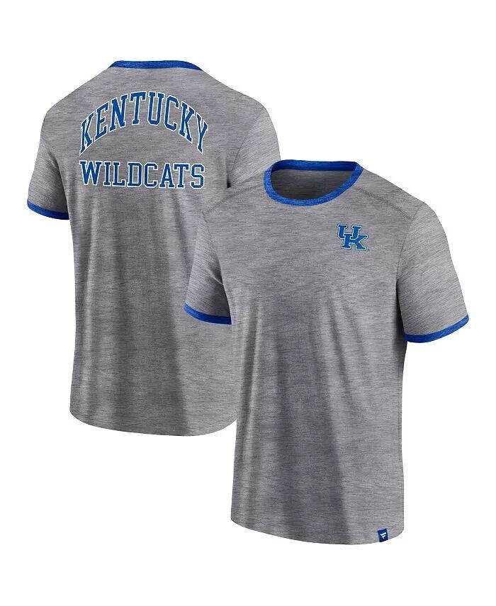 Мужская футболка Heather Grey Kentucky Wildcats Classic Stack Ringer Fanatics
Мужская футболка Heather Grey Kentucky Wildcats Classic Stack Ringer Fanatics