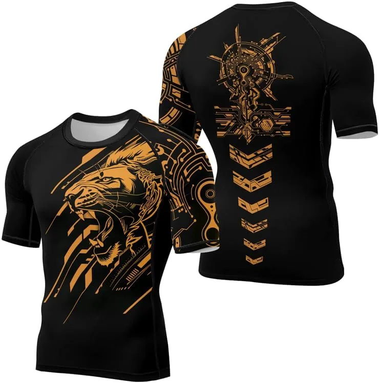 Lion мужская компрессионная футболка с коротким рукавом для MMA и BJJ FORMONIES POD
Lion мужская компрессионная футболка с коротким рукавом для MMA и BJJ FORMONIES POD