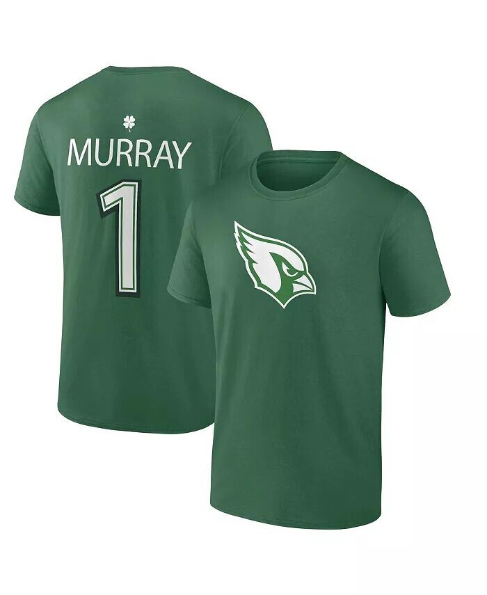 Мужская футболка Kyler Murray Green Arizona Cardinals St. Патрика Icon Player Fanatics
Мужская футболка Kyler Murray Green Arizona Cardinals St. Патрика Icon Player Fanatics