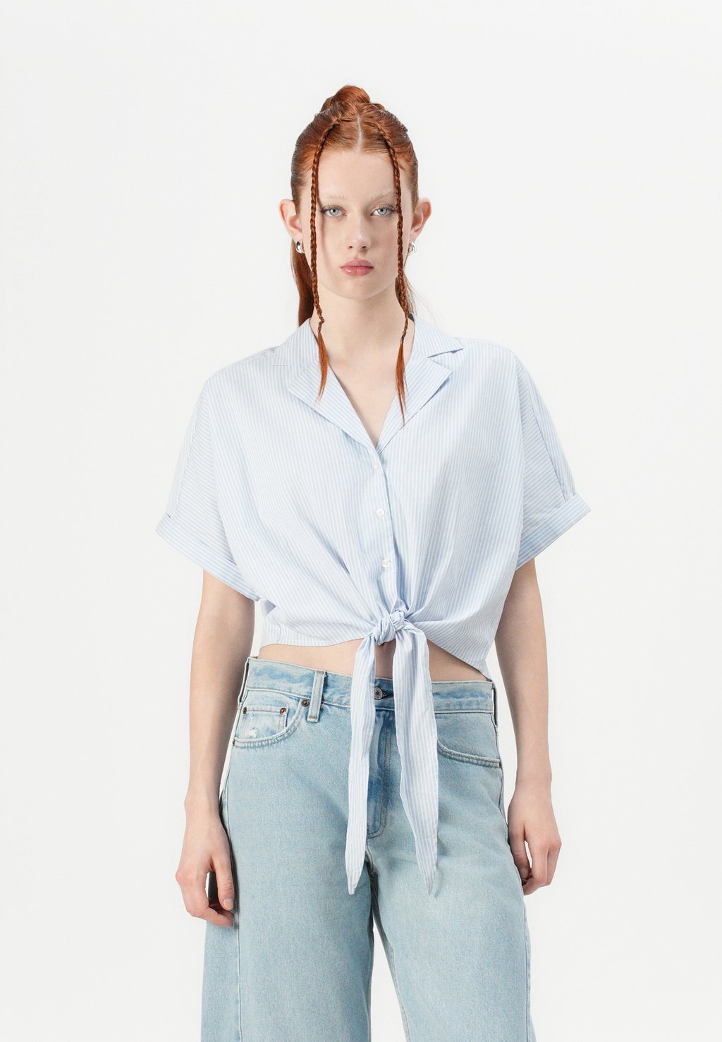 Блузка на пуговицах MIO KNOT JDY, синий
Блузка на пуговицах MIO KNOT JDY, синий