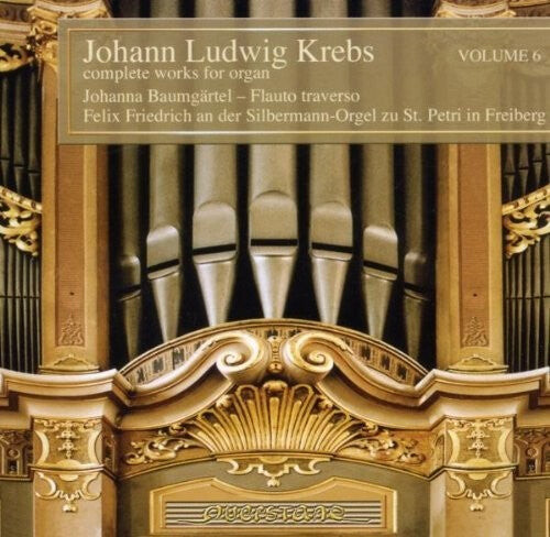 CD диск Krebs / Friedrich / Baumgartel: V6: Complete Works for Organ
CD диск Krebs / Friedrich / Baumgartel: V6: Complete Works for Organ
