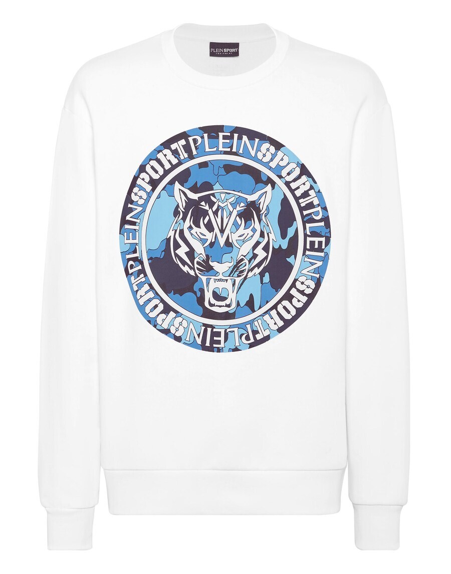 Свитер Plein Sport Sweatshirt Carbon Tiger, белый
Свитер Plein Sport Sweatshirt Carbon Tiger, белый