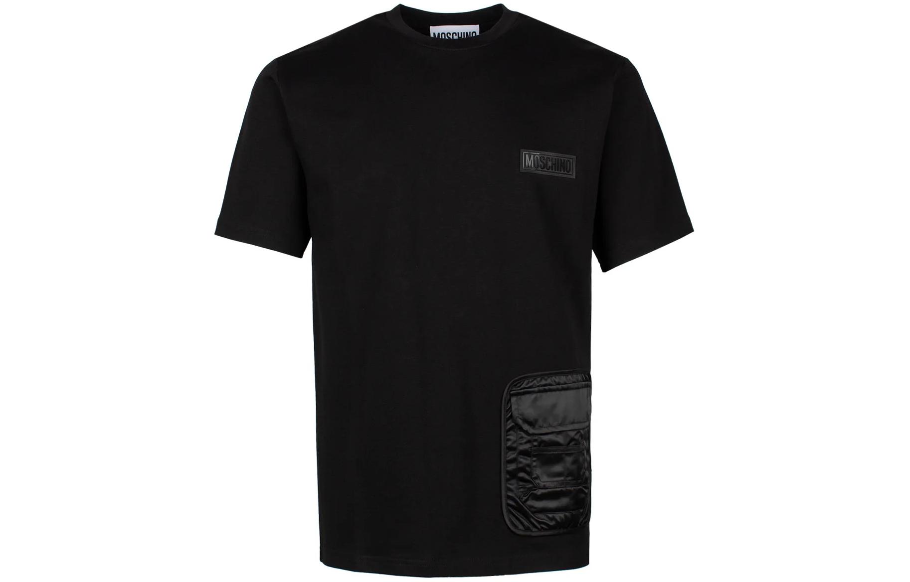 Футболка с логотипом MOSCHINO, черная
Футболка с логотипом MOSCHINO, черная