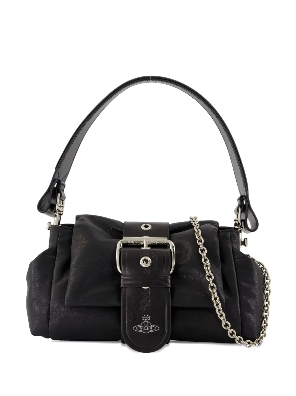 Сумка через плечо с застежкой-пряжкой Vivienne Westwood, черный
Сумка через плечо с застежкой-пряжкой Vivienne Westwood, черный