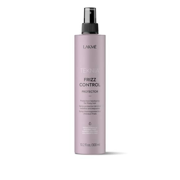 Lakme Teknia Frizz Control Protector Heat Spray, термозащитный спрей с гиалуроновой кислотой, 300мл