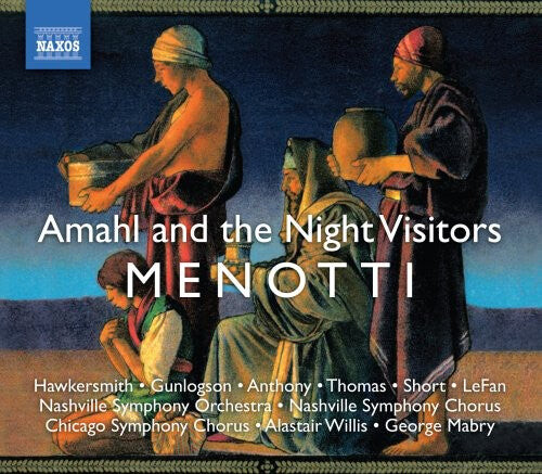 CD диск Menotti / Hawkersmith / Nashville Sym / Willis: Amahl & the Night Visitors
CD диск Menotti / Hawkersmith / Nashville Sym / Willis: Amahl & the Night Visitors