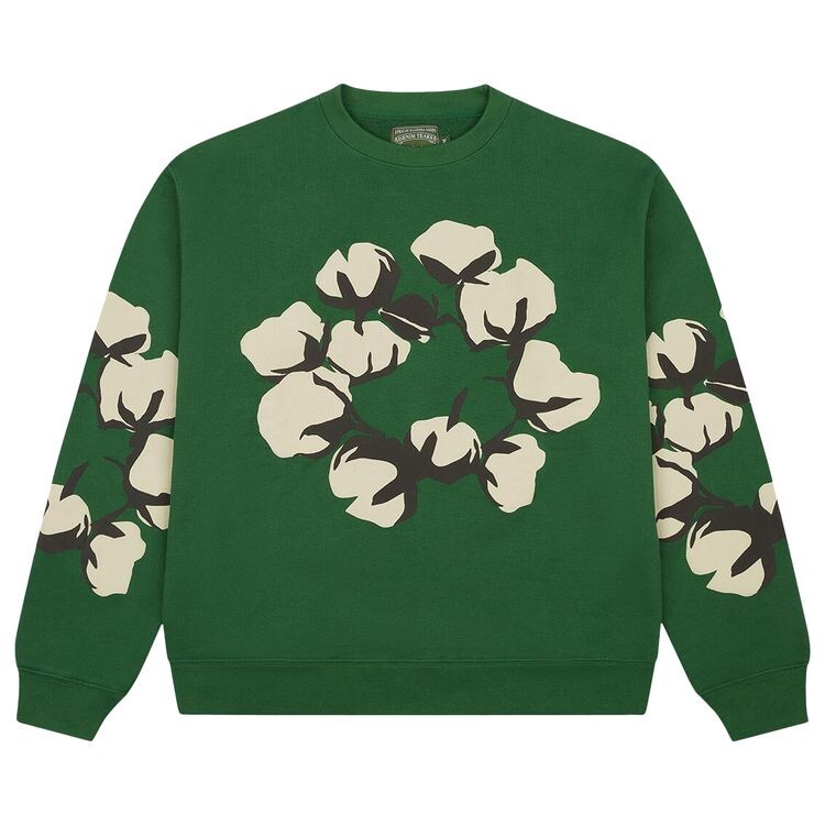 Толстовка Denim Tears x Cactus Plant Flea Market Cactus Tears Crewneck Green, зеленый
Толстовка Denim Tears x Cactus Plant Flea Market Cactus Tears Crewneck Green, зеленый