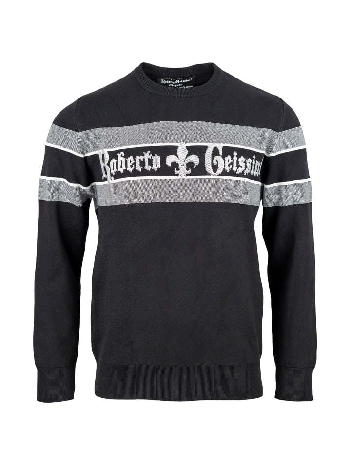 Классический черный вязаный свитер Roberto Geissini
Классический черный вязаный свитер Roberto Geissini