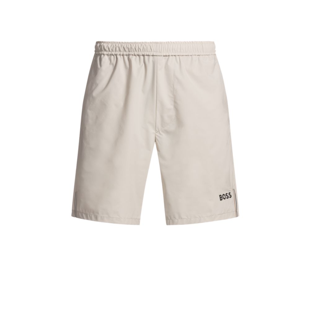 Шорты для активного тенниса из быстросохнущей суперэластичной ткани BOSS, светло-бежевый
Шорты для активного тенниса из быстросохнущей суперэластичной ткани BOSS, светло-бежевый