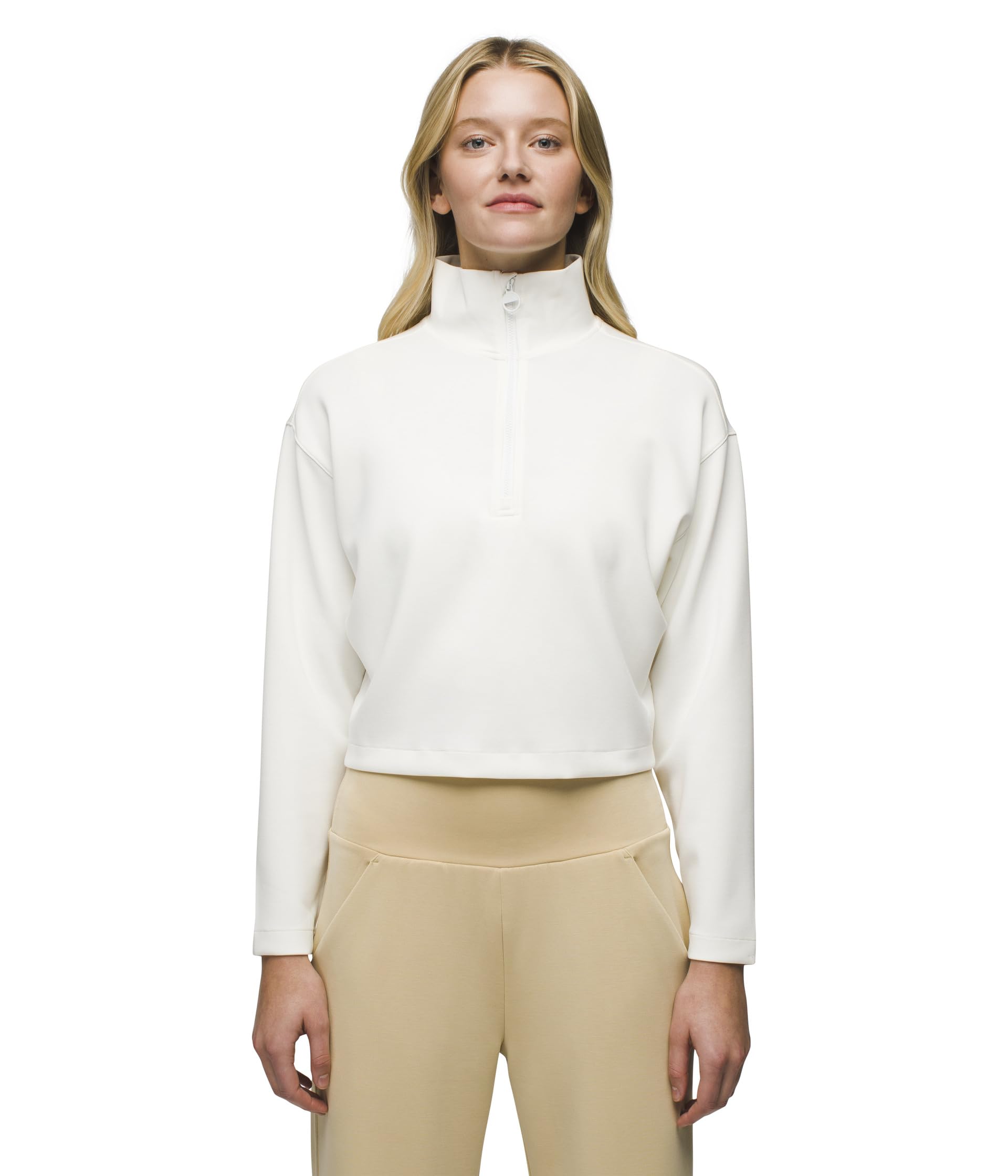 Толстовка Prana Shea Half Zip, Soft White 
Толстовка Prana Shea Half Zip, Soft White
