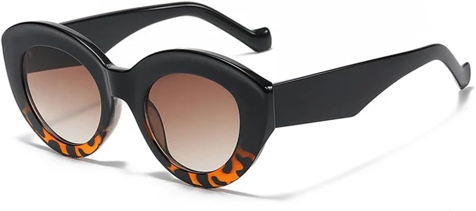 Солнцезащитные очки UV400 - увеличенные овальные очки "кошачий глаз" с градиентной оправой для женщин и мужчин, для бега и занятий спортом на открытом воздухе UYPTK, C2 Black Leopard
Солнцезащитные очки UV400 - увеличенные овальные очки "кошачий глаз" с градиентной оправой для женщин и мужчин, для бега и занятий спортом на открытом воздухе UYPTK, C2 Black Leopard