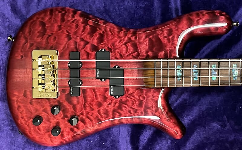 Басс гитара Spector USA NS-2, Black Cherry Gloss / Pau Ferro
Басс гитара Spector USA NS-2, Black Cherry Gloss / Pau Ferro