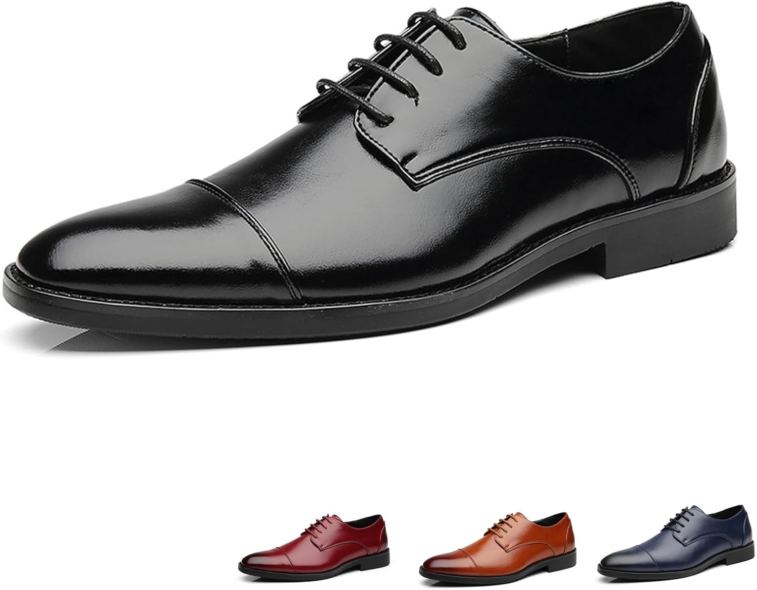 Мужские классические формальные оксфорды из кожи с массивным каблуком, модные, легкие, с заостренным носком, низкие, на шнуровке, с небольшим устойчивым каблуком, деловые туфли для свадьбы и работы Nsneond, черный
Мужские классические формальные оксфорды из кожи с массивным каблуком, модные, легкие, с заостренным носком, низкие, на шнуровке, с небольшим устойчивым каблуком, деловые туфли для свадьбы и работы Nsneond, черный