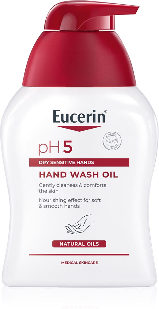 Очищающее масло для рук Ph5 Eucerin, 250 мл
Очищающее масло для рук Ph5 Eucerin, 250 мл