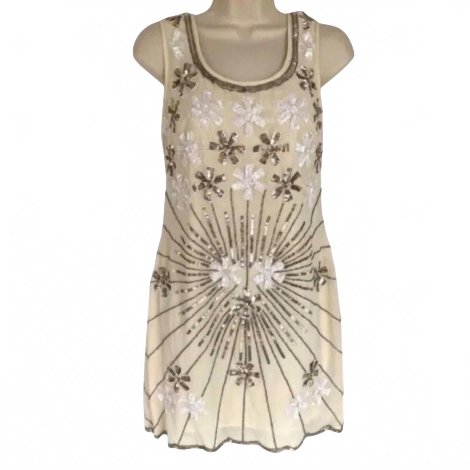 Майя Секвин Бисерное платье в цвете слоновой кости мульти ASOS
Майя Секвин Бисерное платье в цвете слоновой кости мульти ASOS