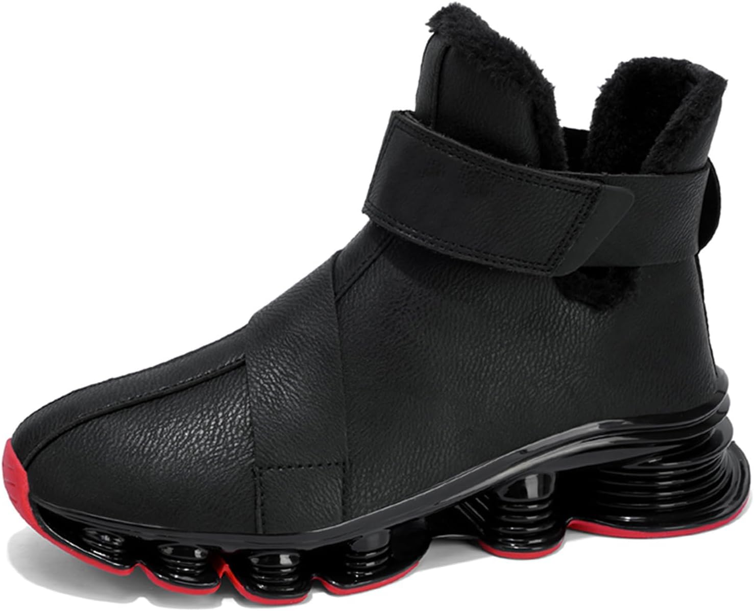 Мужские зимние ботинки SPWAGYM, утепленные, с модным дизайном, нескользящей подошвой, меховой подкладкой, для бега и ходьбы, черный
Мужские зимние ботинки SPWAGYM, утепленные, с модным дизайном, нескользящей подошвой, меховой подкладкой, для бега и ходьбы, черный