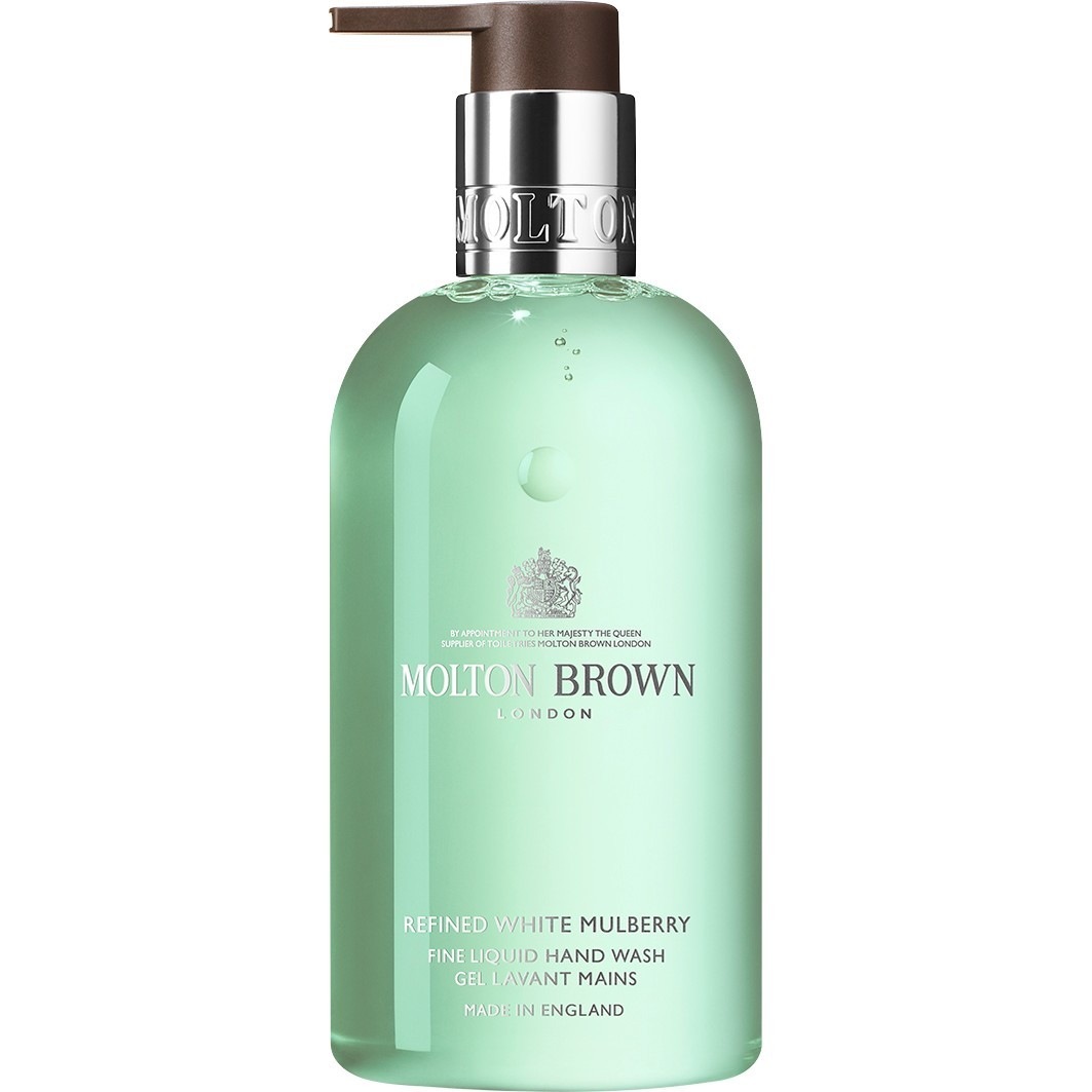 Мыло для рук hand care refined white mulberry fine liquid hand wash Molton Brown, объем 300 мл
Мыло для рук hand care refined white mulberry fine liquid hand wash Molton Brown, объем 300 мл