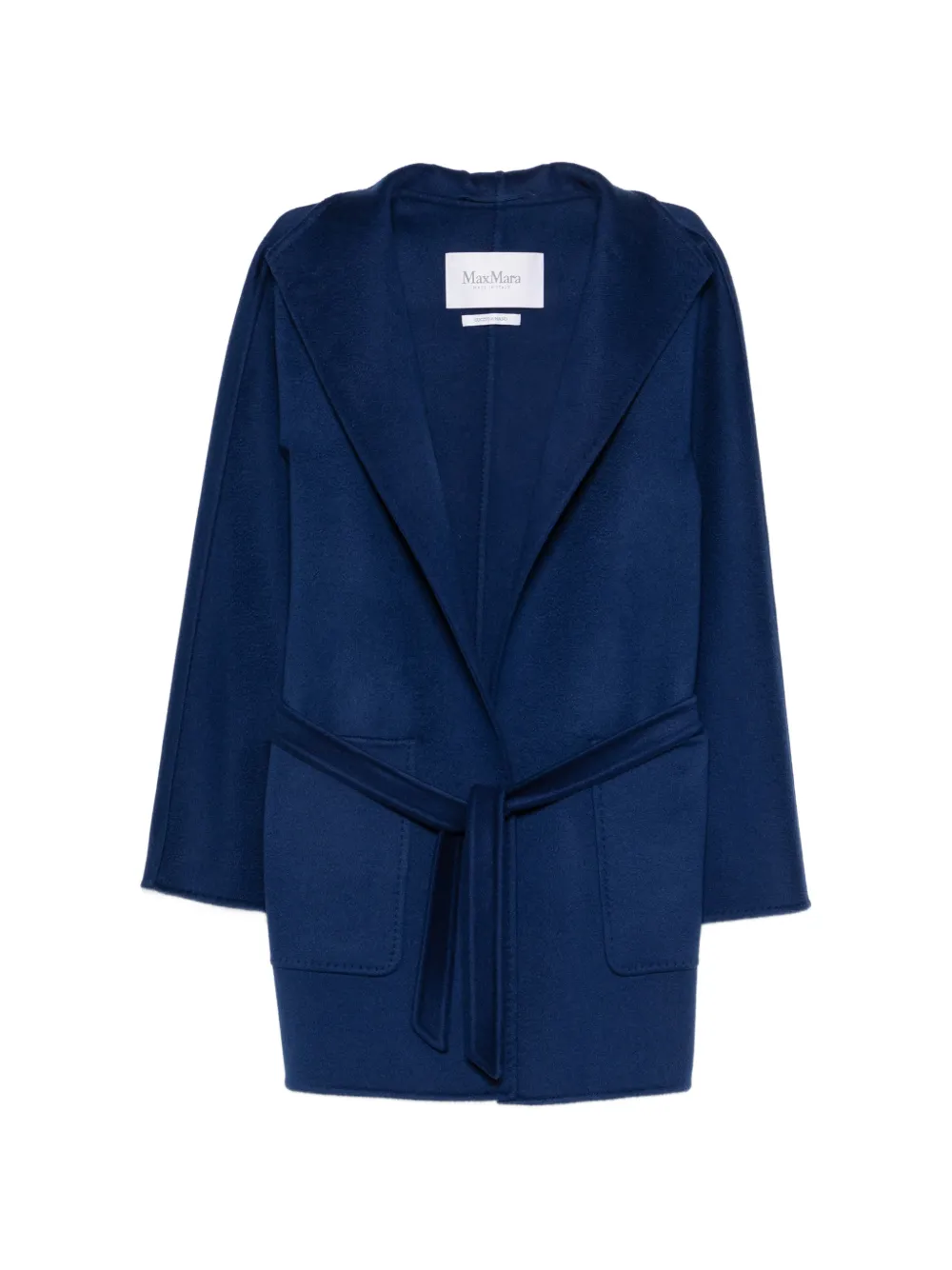Пальто с капюшоном и поясом MAX MARA, синий
Пальто с капюшоном и поясом MAX MARA, синий