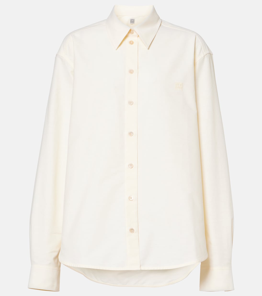 Хлопковая рубашка Toteme, Lemon
Хлопковая рубашка Toteme, Lemon