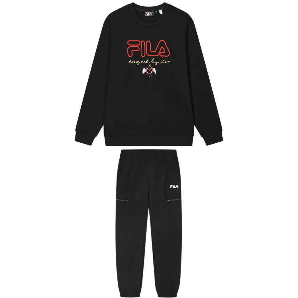 Оригинальный повседневный спортивный костюм для мужчин ORIGINALE FILA, черный
Оригинальный повседневный спортивный костюм для мужчин ORIGINALE FILA, черный