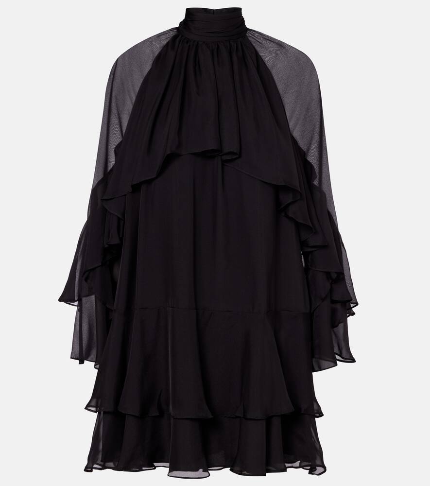 Адлингтон мини-платье из шелка с рюшами Veronica Beard, Black
Адлингтон мини-платье из шелка с рюшами Veronica Beard, Black