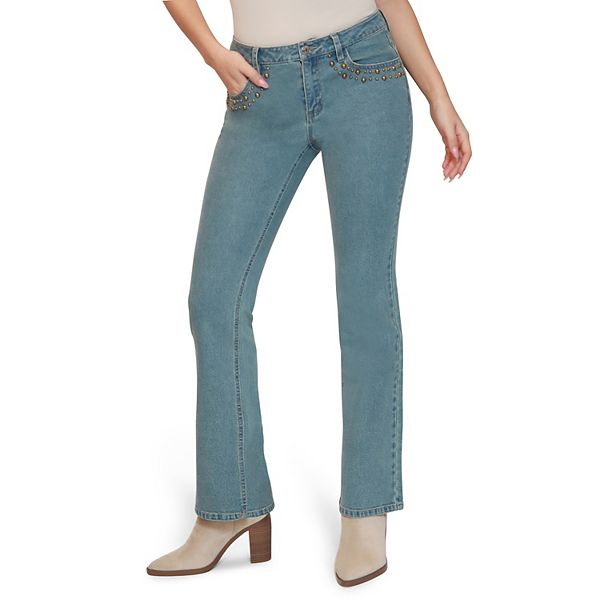 Джинсы bootcut с заклепками для подростков Madden Girl
Джинсы bootcut с заклепками для подростков Madden Girl