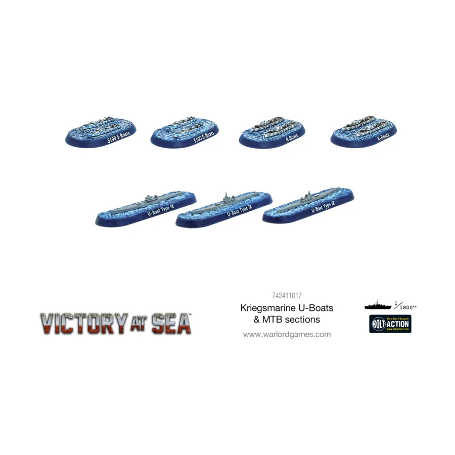Секции подводных лодок и горных велосипедов Кригсмарине, Victory at Sea (1:1800)
Секции подводных лодок и горных велосипедов Кригсмарине, Victory at Sea (1:1800)