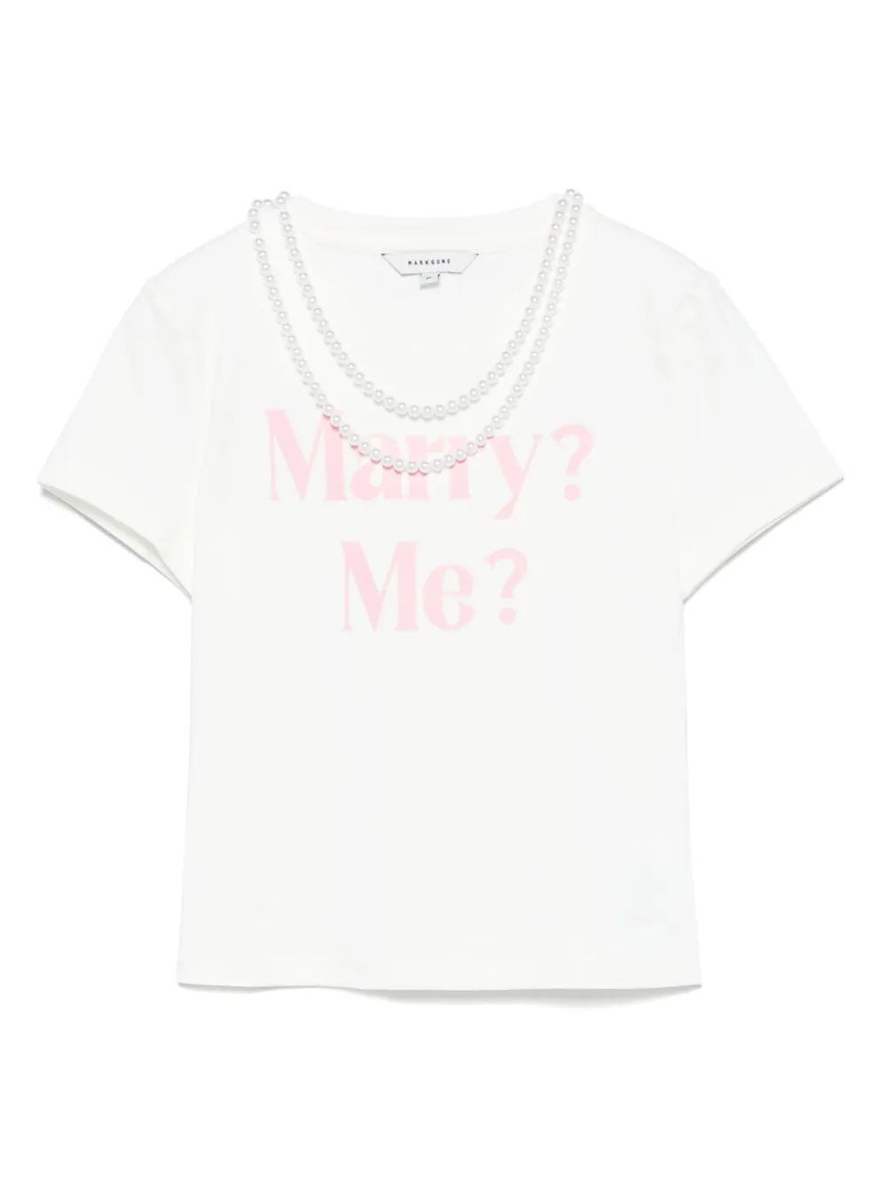 Футболка из эластичного хлопка MARKGONG, белый
Футболка из эластичного хлопка MARKGONG, белый