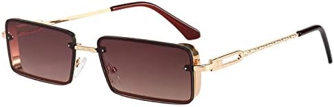 Мужские солнцезащитные очки в винтажном стиле, серебристо-серые с градиентом, маленькие прямоугольные, женские солнцезащитные очки с защитой от УФ-излучения UV400 MTZJH, C02 Gold Brown
Мужские солнцезащитные очки в винтажном стиле, серебристо-серые с градиентом, маленькие прямоугольные, женские солнцезащитные очки с защитой от УФ-излучения UV400 MTZJH, C02 Gold Brown