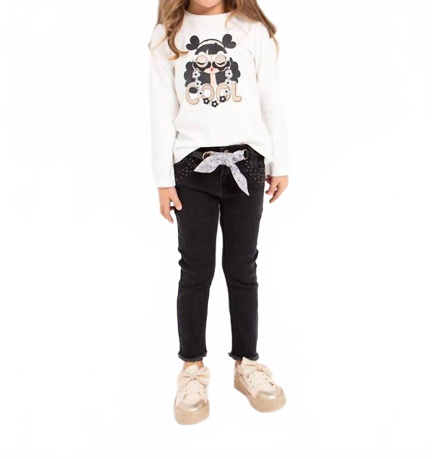 Джинсы-скинни с необработанным краем и заклепками, черные Mayoral, черный
Джинсы-скинни с необработанным краем и заклепками, черные Mayoral, черный