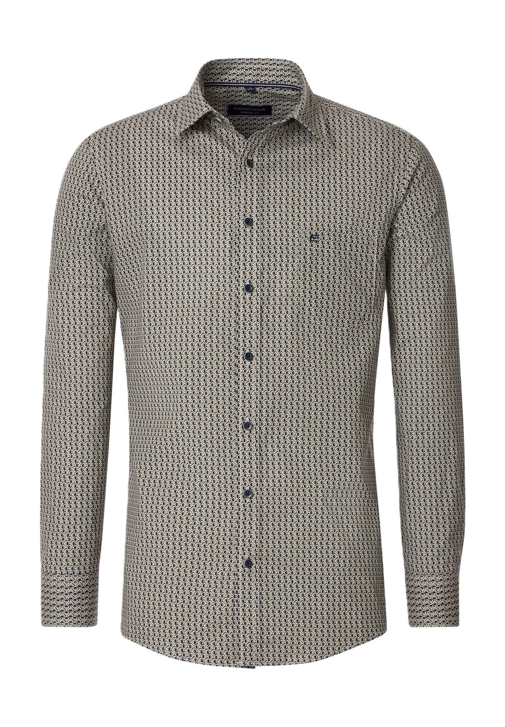 Повседневная рубашка, удобная посадка, длинные рукава, воротник Кент, мужская CASAMODA, цвет 300 Gruen
Повседневная рубашка, удобная посадка, длинные рукава, воротник Кент, мужская CASAMODA, цвет 300 Gruen