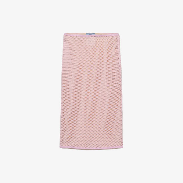 Юбка Prada с треугольным логотипом, розовый
Юбка Prada с треугольным логотипом, розовый