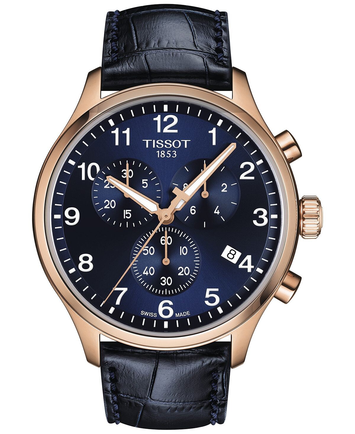 Мужские часы Swiss Chronograph XL с классическим синим кожаным ремешком, 45 мм Tissot
Мужские часы Swiss Chronograph XL с классическим синим кожаным ремешком, 45 мм Tissot