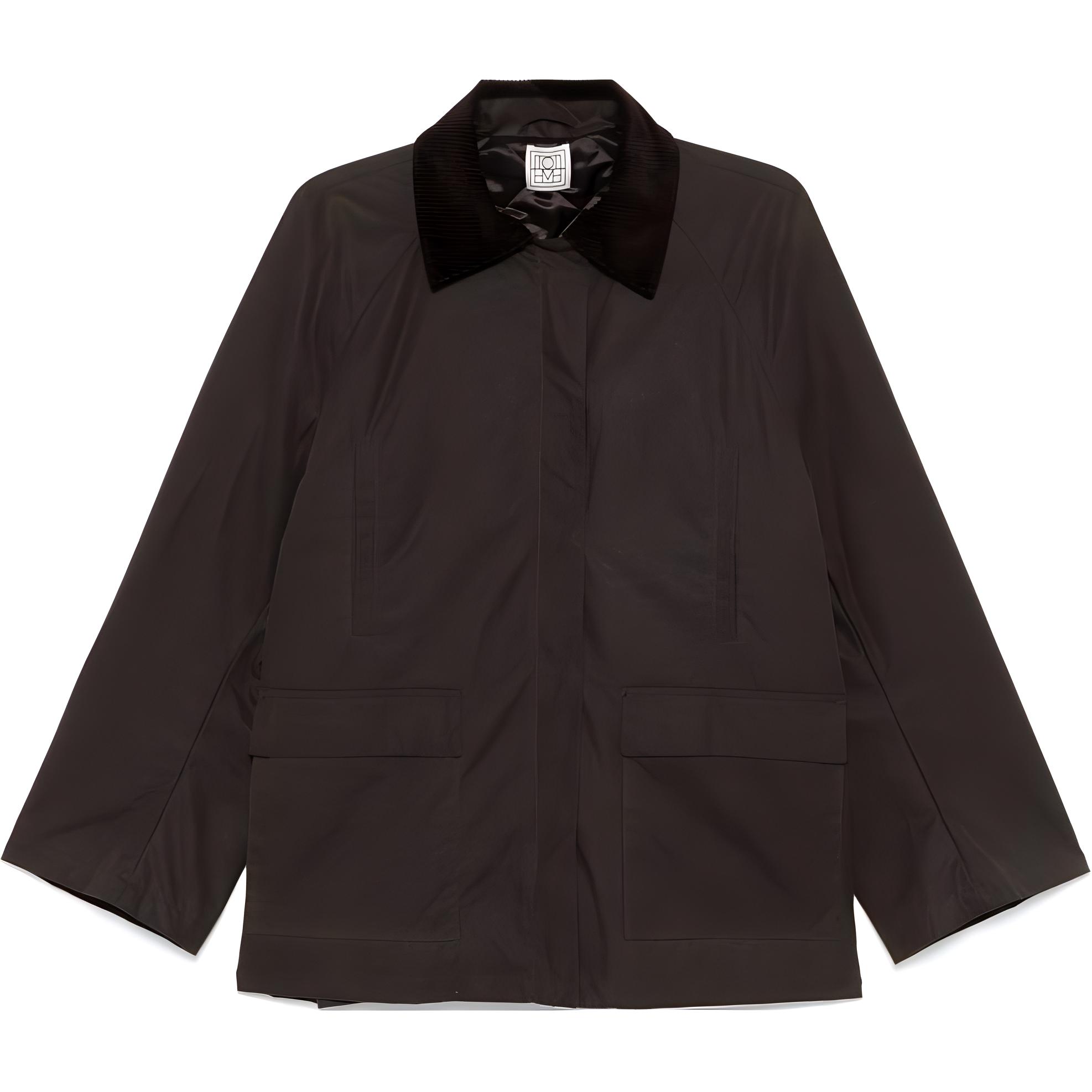 TOTEME Куртка с воротником и карманами, Forest Green
TOTEME Куртка с воротником и карманами, Forest Green