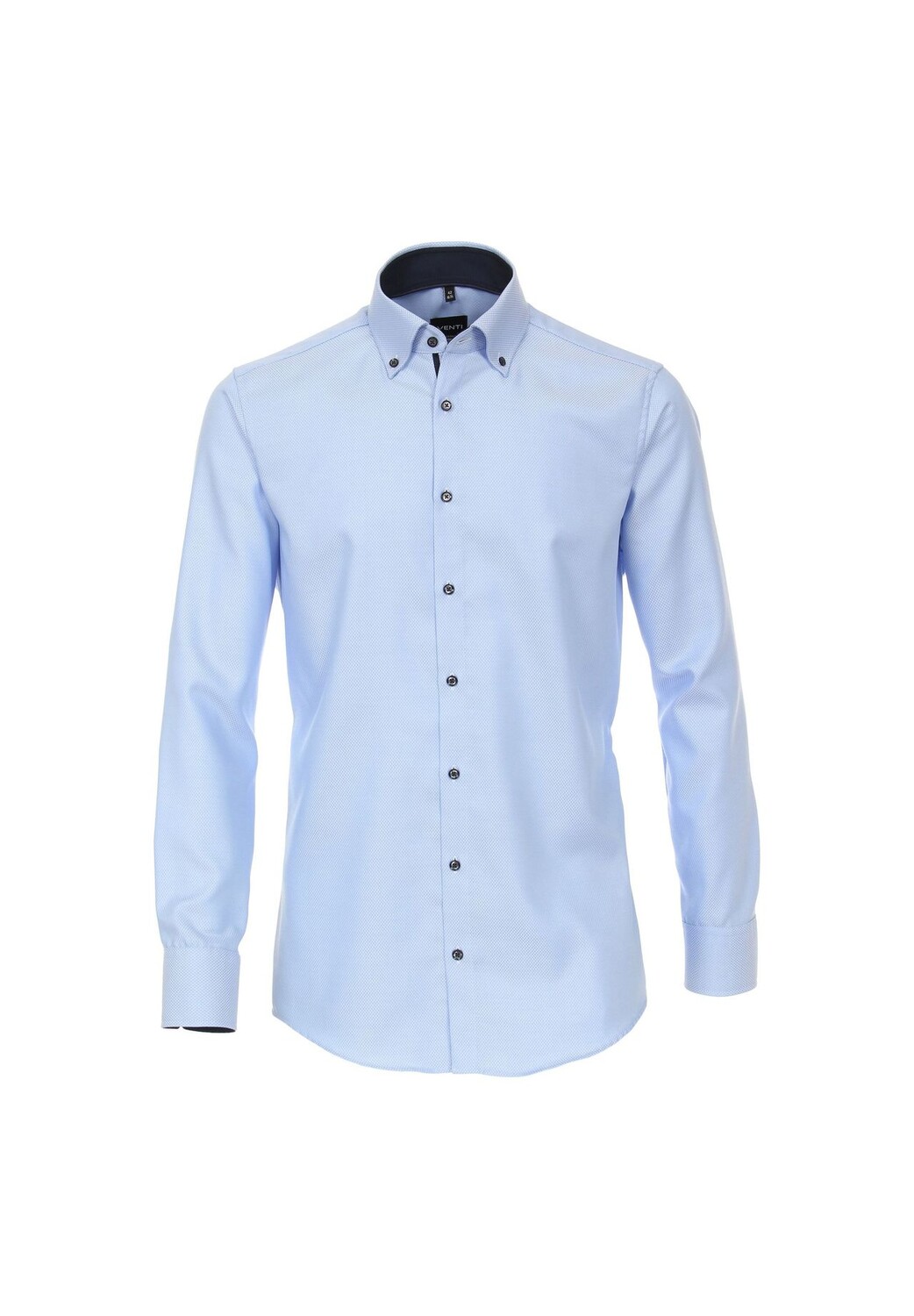 Мужская деловая рубашка однотонного современного кроя Venti, светло-синий
Мужская деловая рубашка однотонного современного кроя Venti, светло-синий