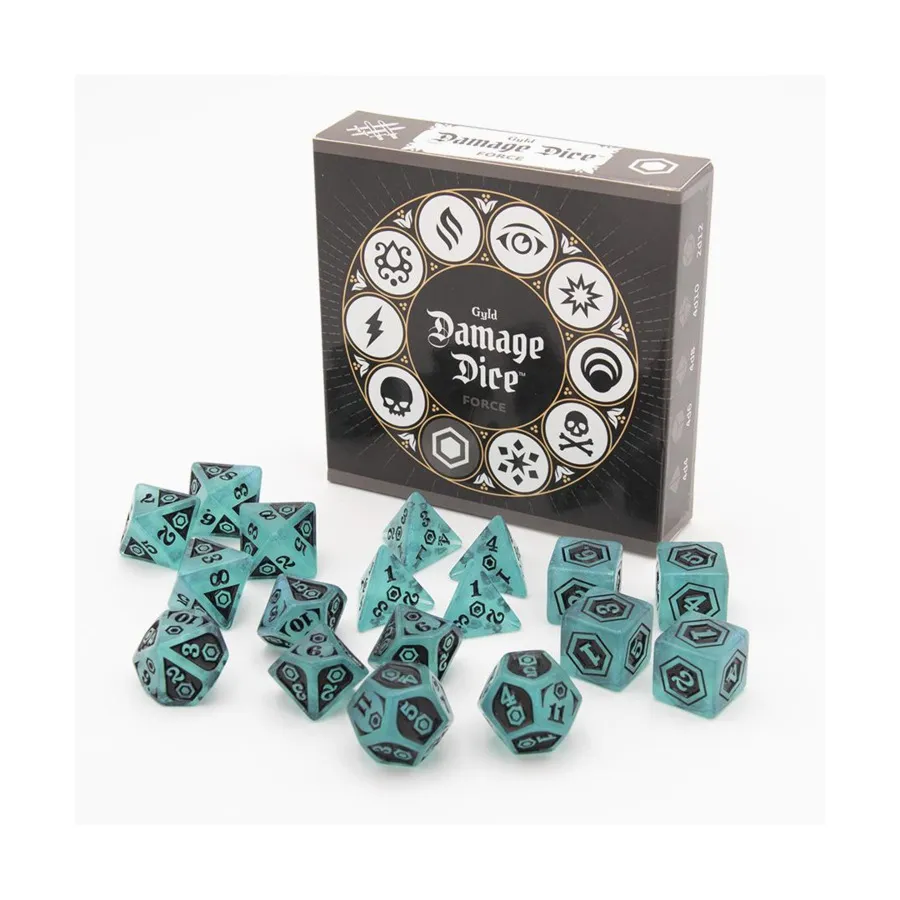 Силовые кости (18), Damage Dice
Силовые кости (18), Damage Dice