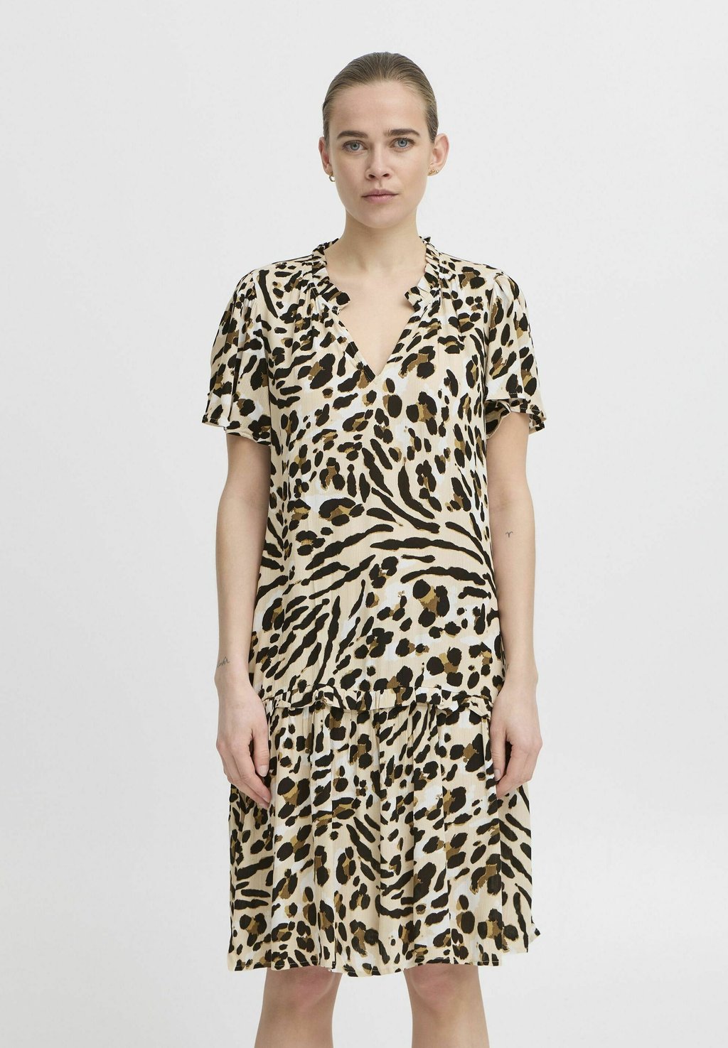 Повседневное платье IHMARRAKECH ICHI, коричневый
Повседневное платье IHMARRAKECH ICHI, коричневый